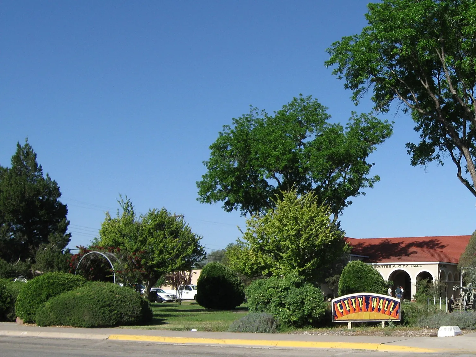 Allen City Hall and Municipal Court complex on Allen Drive in Allen, TX