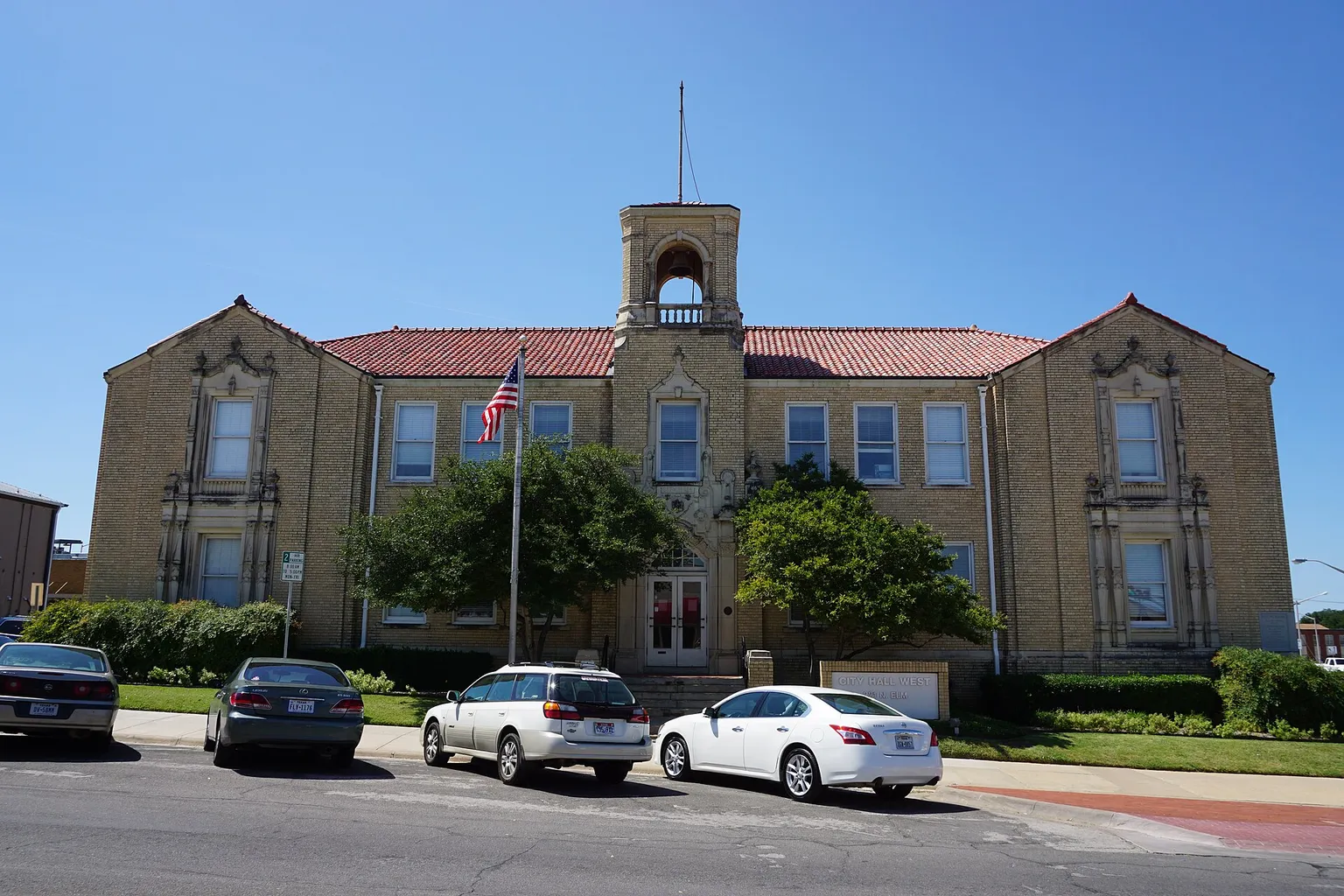 Denton municipal building that houses Building Safety and Development Services in downtown Denton, TX