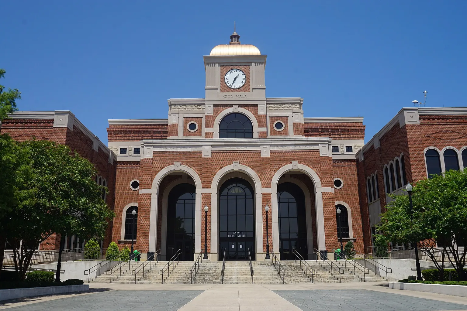 Lewisville City Hall and municipal offices in Lewisville, TX